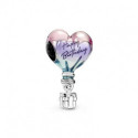 PANDORA HAPPY BIRTHDAY BALLOON PINK PURP - 791501C01